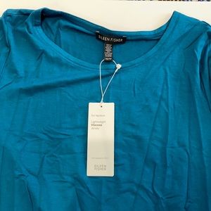 Eileen Fisher NWT dress blue XS